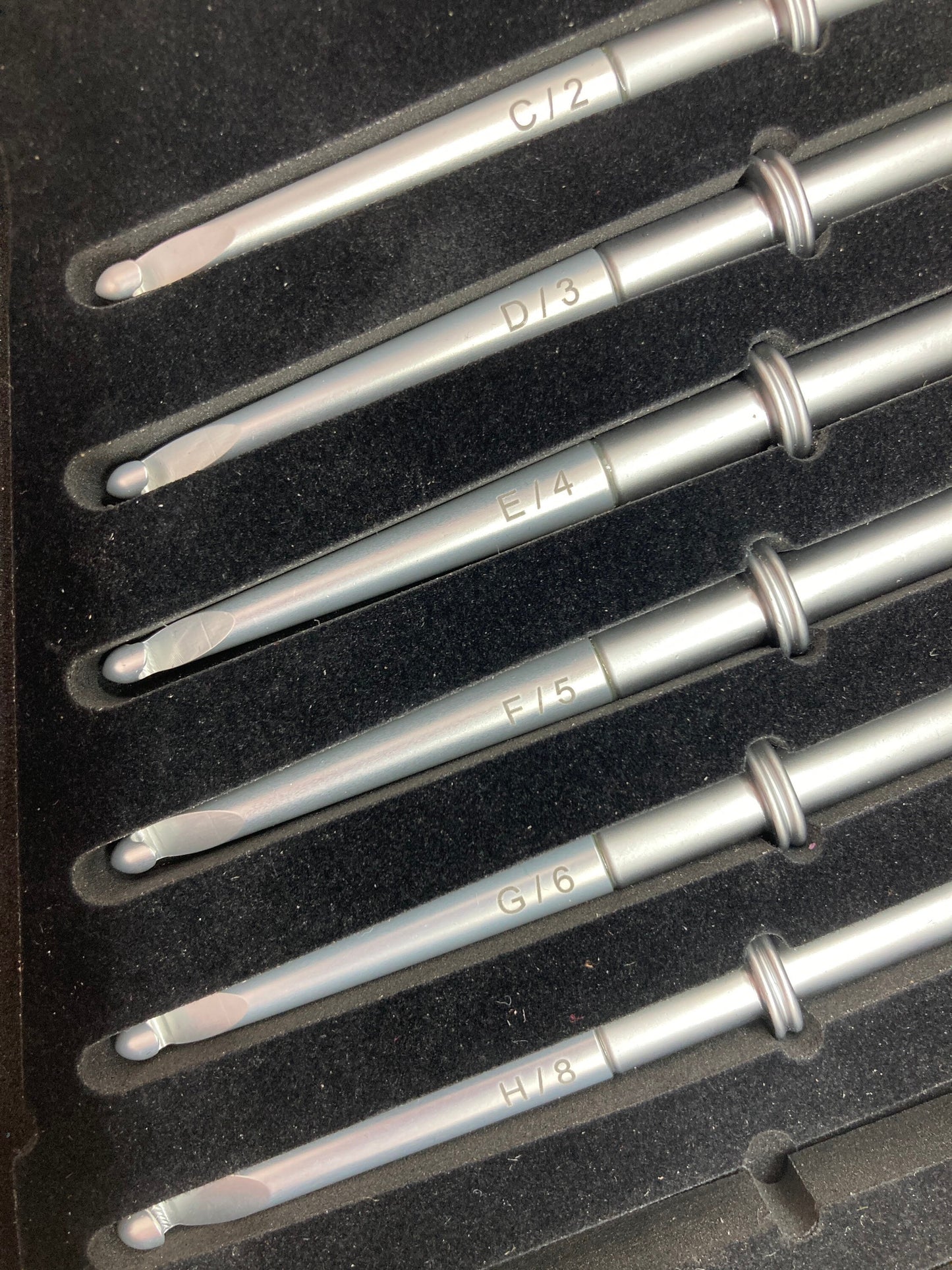 Acrylic Crochet Hook Set