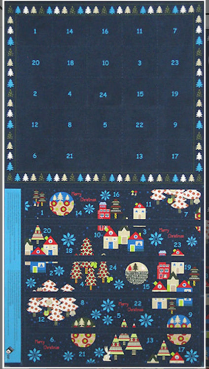 Enchanted Forest Advent Calendar Panel by Stof