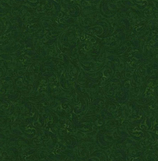 Belle Delicate Filagree, Green by Timeless Treasures