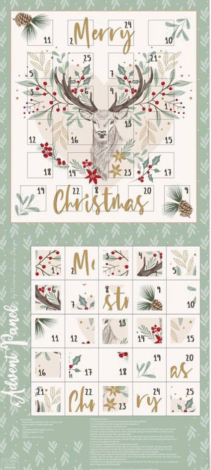Foraging in the Forest Advent Calendar Panel by Victoria Louise Design