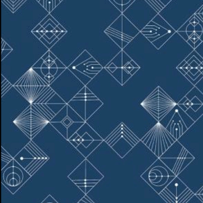 Century Prints - Deco Tiles by Andover