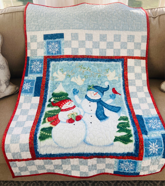 Christmas Lap Quilt