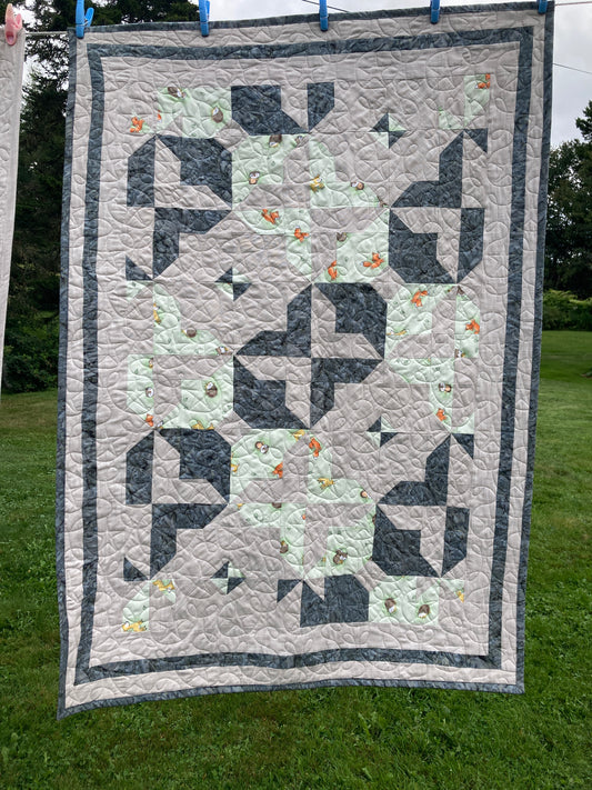 Woodland Critters Baby Quilt 2